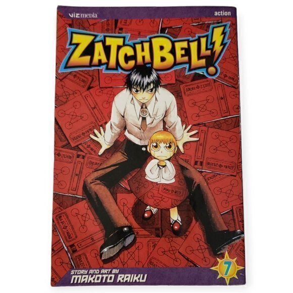 Manga Other - Zatch Bell! Volume‎ 7 English Manga Makoto Raiku Viz